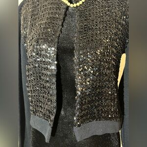 Vintage 1950’s Jaymar sequin cardigan. Size small
